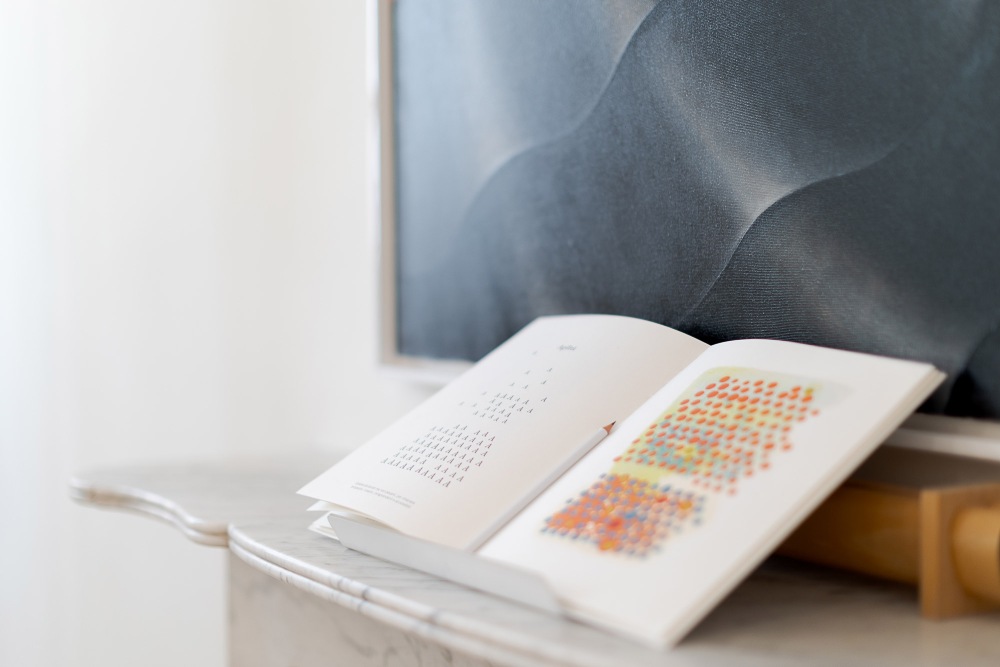 book on table